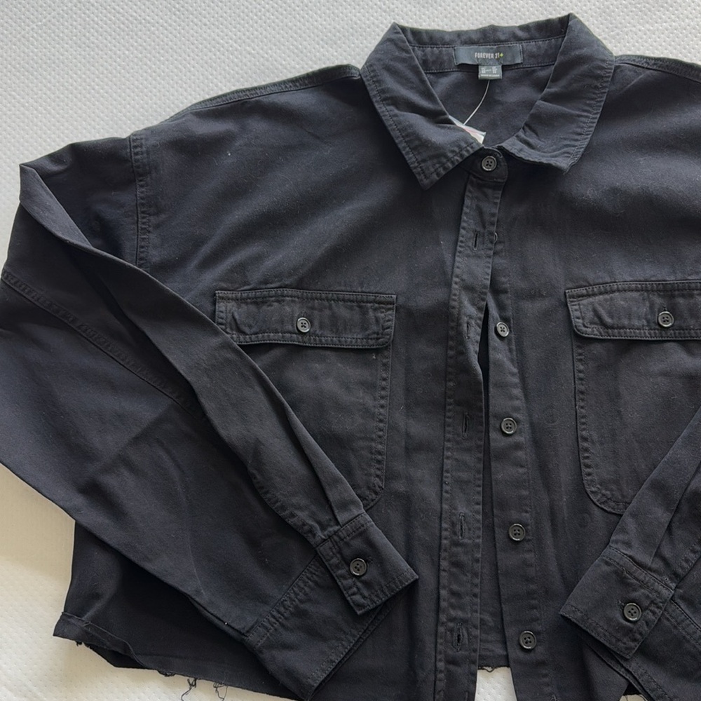 Cropped shacket - Picture 2 of 4